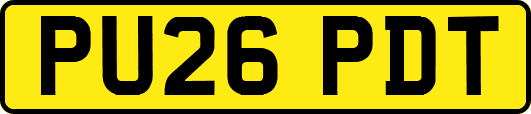 PU26PDT