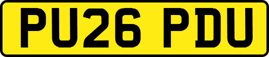 PU26PDU