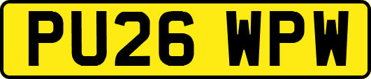 PU26WPW