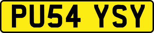 PU54YSY