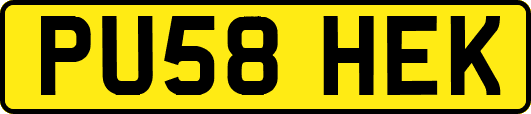 PU58HEK