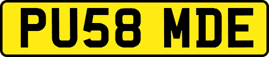 PU58MDE