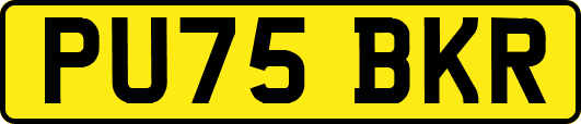 PU75BKR