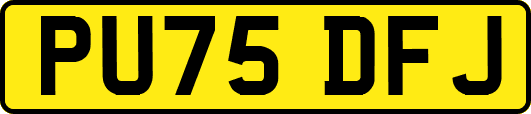PU75DFJ