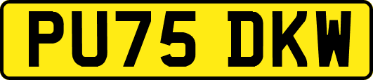 PU75DKW