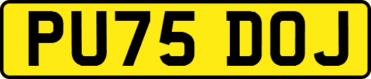 PU75DOJ