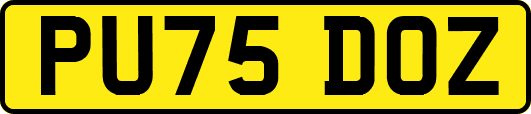 PU75DOZ