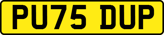 PU75DUP