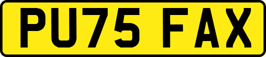 PU75FAX