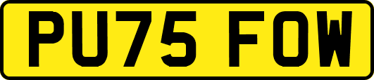 PU75FOW
