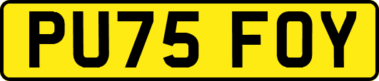 PU75FOY