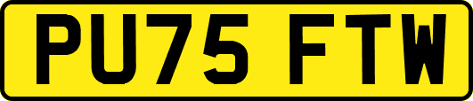 PU75FTW