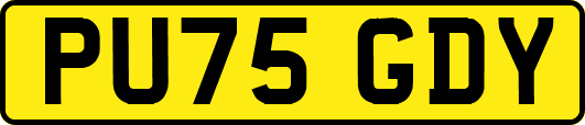 PU75GDY