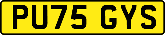 PU75GYS