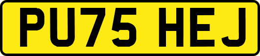 PU75HEJ