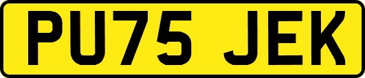 PU75JEK