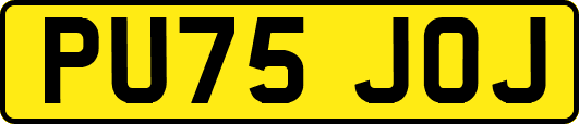 PU75JOJ