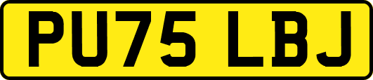 PU75LBJ