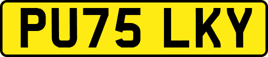 PU75LKY