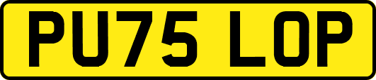 PU75LOP