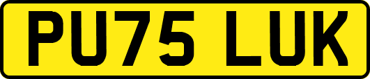 PU75LUK