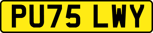 PU75LWY