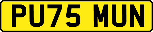 PU75MUN
