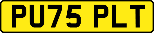 PU75PLT