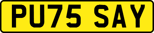 PU75SAY