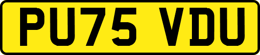 PU75VDU