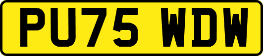 PU75WDW