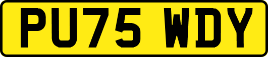 PU75WDY