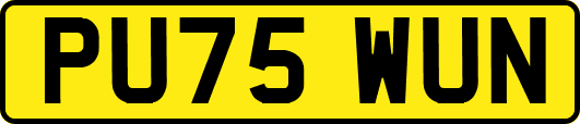 PU75WUN