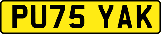 PU75YAK