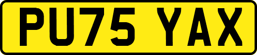 PU75YAX
