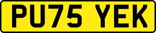 PU75YEK