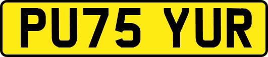 PU75YUR