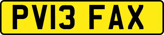 PV13FAX