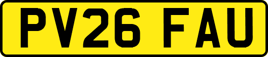 PV26FAU