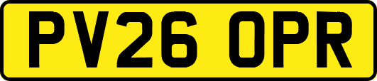 PV26OPR
