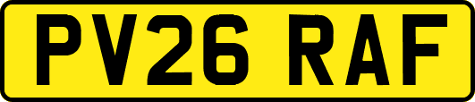 PV26RAF
