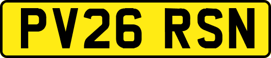 PV26RSN