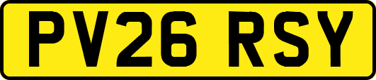 PV26RSY