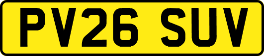 PV26SUV