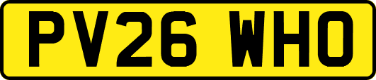 PV26WHO