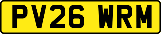 PV26WRM