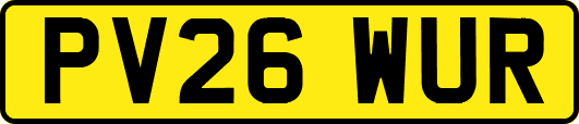 PV26WUR