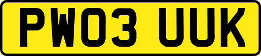 PW03UUK
