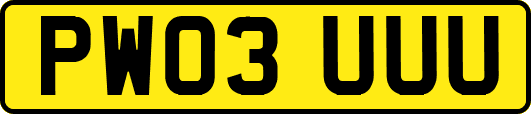 PW03UUU