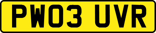 PW03UVR
